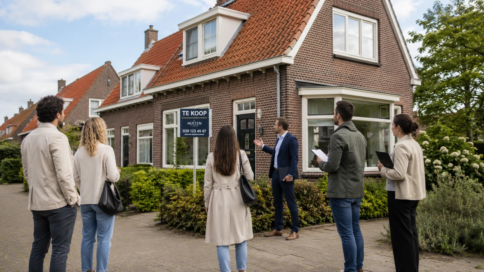 Meerdere bieders op een woning